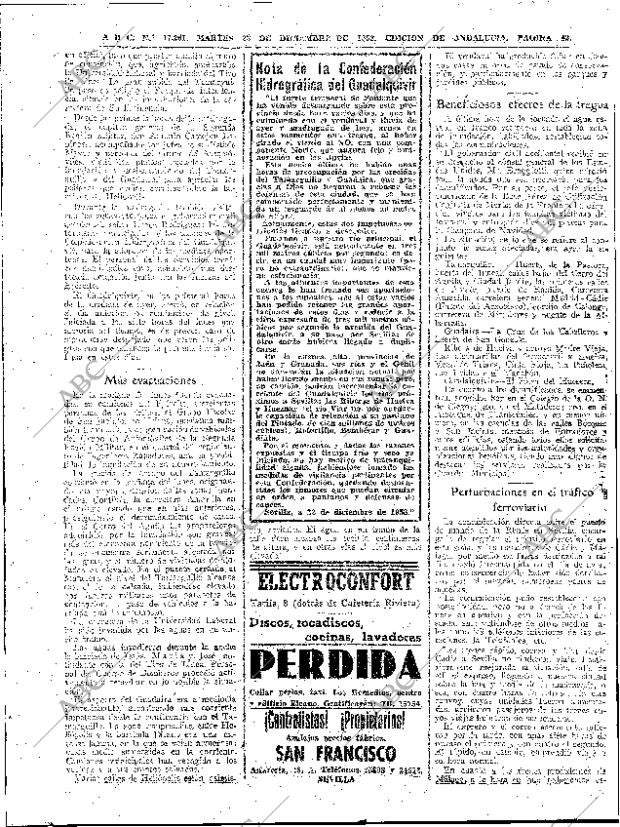 ABC SEVILLA 23-12-1958 página 42