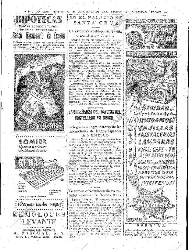 ABC SEVILLA 23-12-1958 página 46
