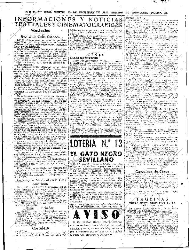 ABC SEVILLA 23-12-1958 página 56