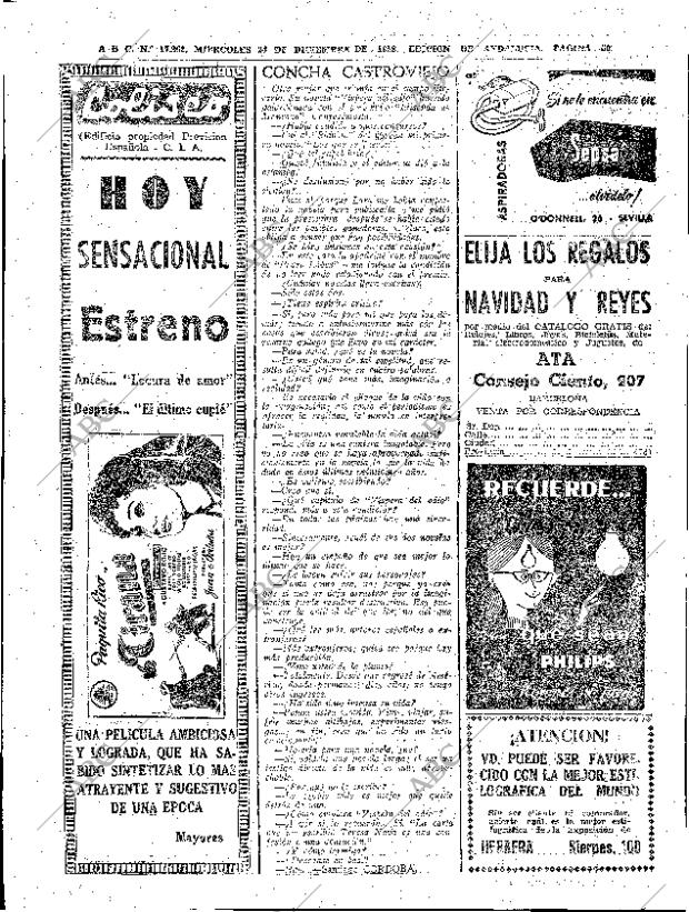 ABC SEVILLA 24-12-1958 página 50