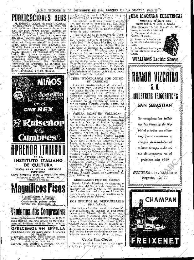 ABC MADRID 26-12-1958 página 73