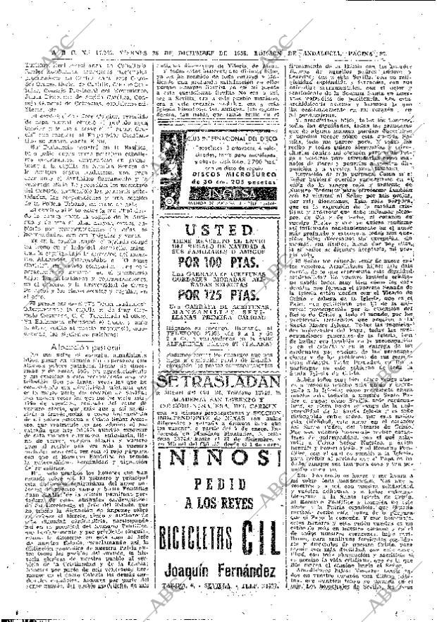 ABC SEVILLA 26-12-1958 página 32