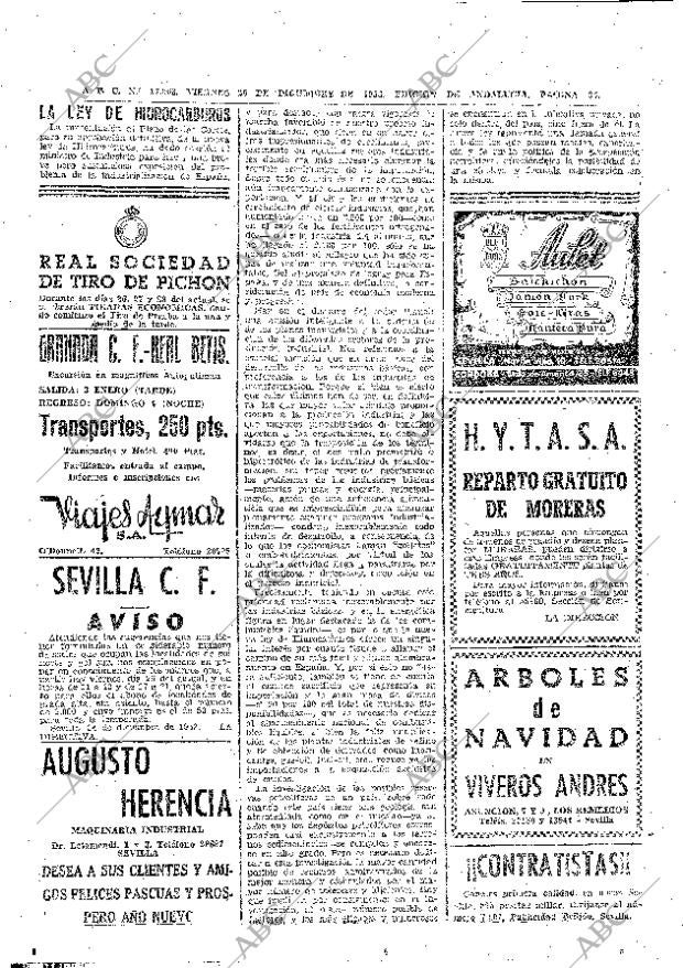 ABC SEVILLA 26-12-1958 página 34