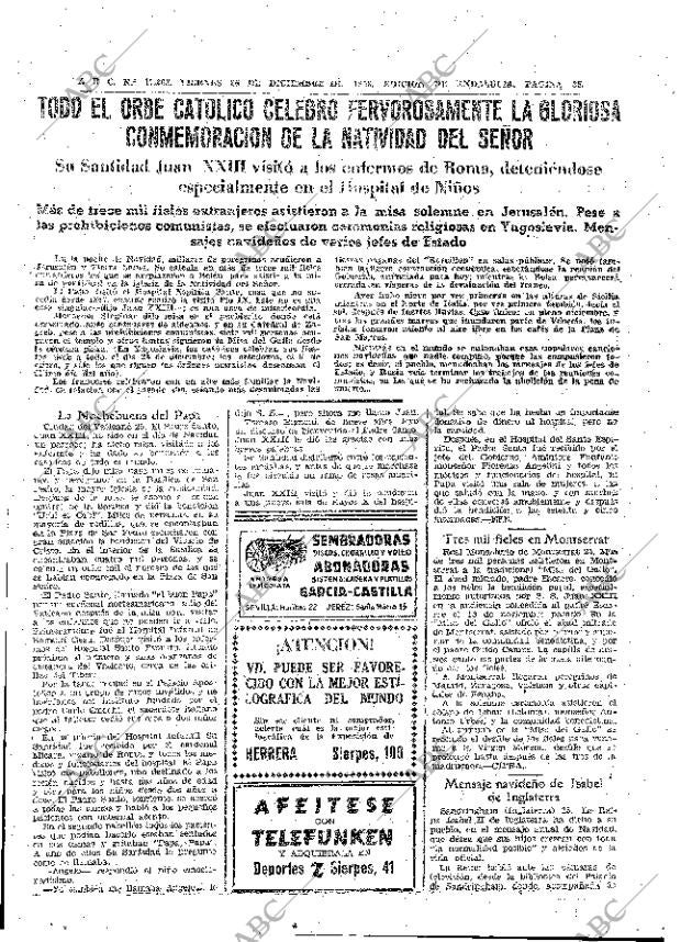 ABC SEVILLA 26-12-1958 página 35