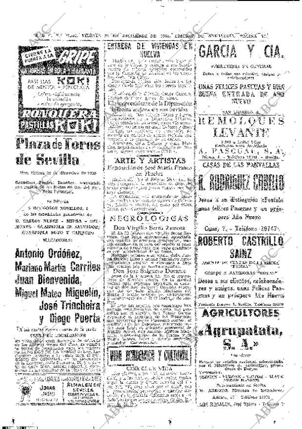 ABC SEVILLA 26-12-1958 página 42