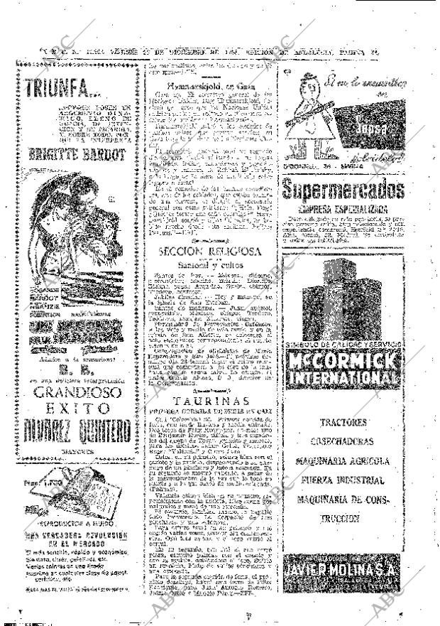 ABC SEVILLA 26-12-1958 página 44