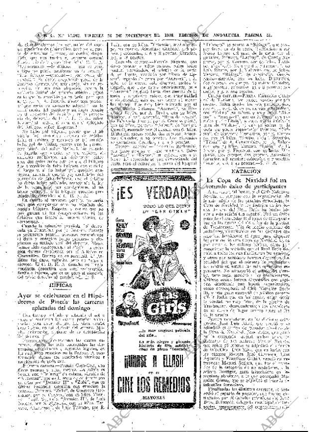 ABC SEVILLA 26-12-1958 página 51