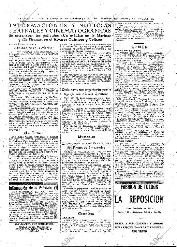 ABC SEVILLA 26-12-1958 página 53