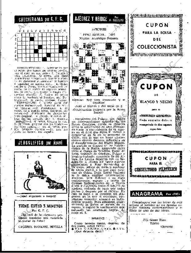 BLANCO Y NEGRO MADRID 27-12-1958 página 123