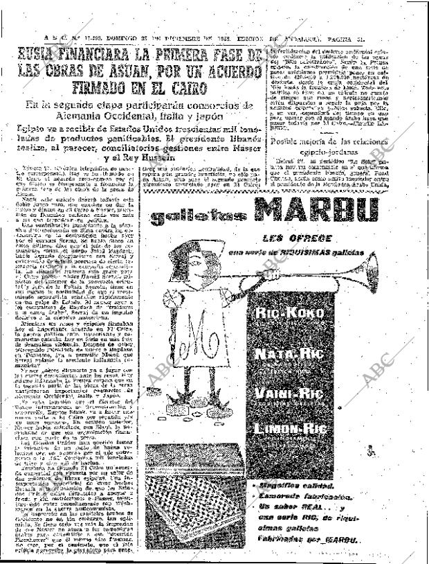 ABC SEVILLA 28-12-1958 página 51