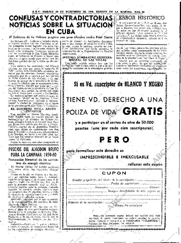 ABC MADRID 30-12-1958 página 55