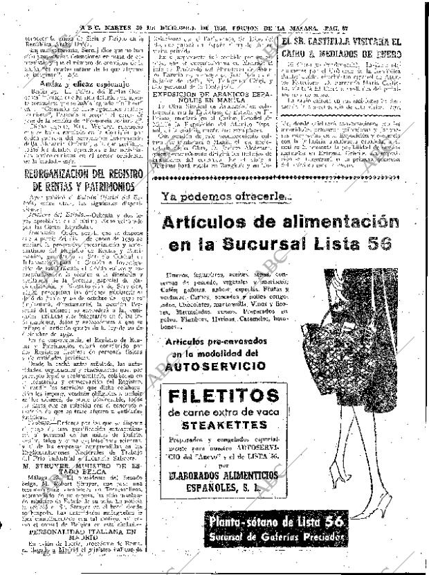 ABC MADRID 30-12-1958 página 57