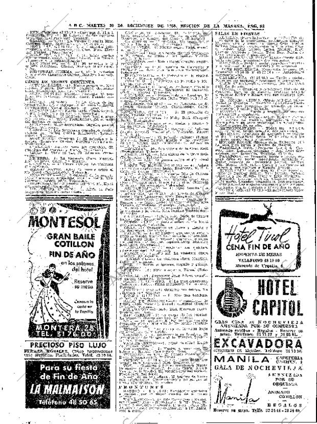 ABC MADRID 30-12-1958 página 83