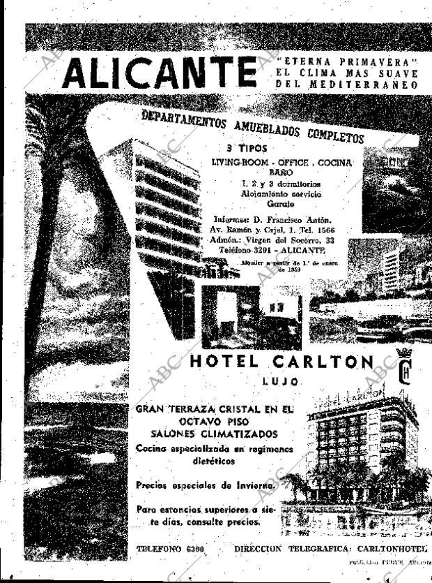 ABC MADRID 31-12-1958 página 18