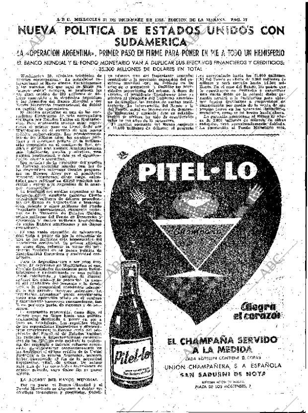ABC MADRID 31-12-1958 página 57