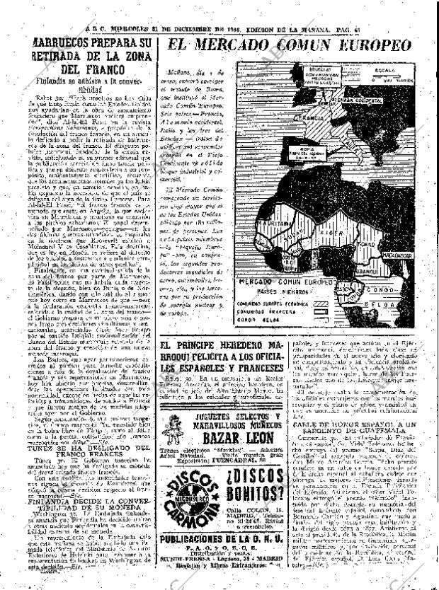 ABC MADRID 31-12-1958 página 61