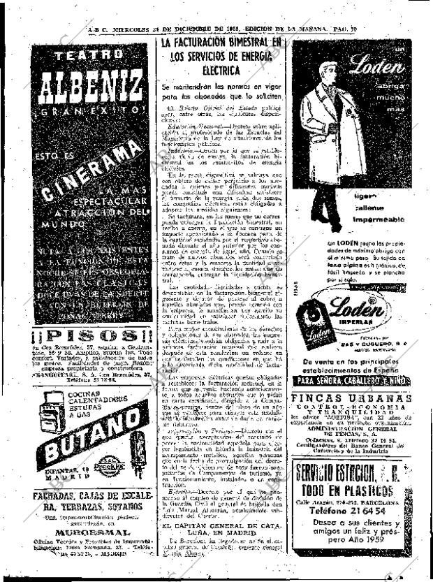 ABC MADRID 31-12-1958 página 70