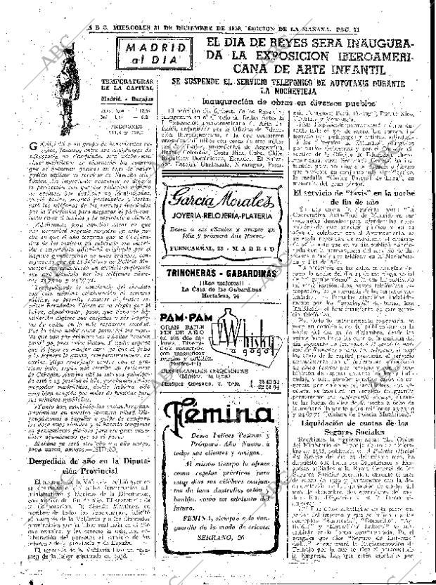 ABC MADRID 31-12-1958 página 71