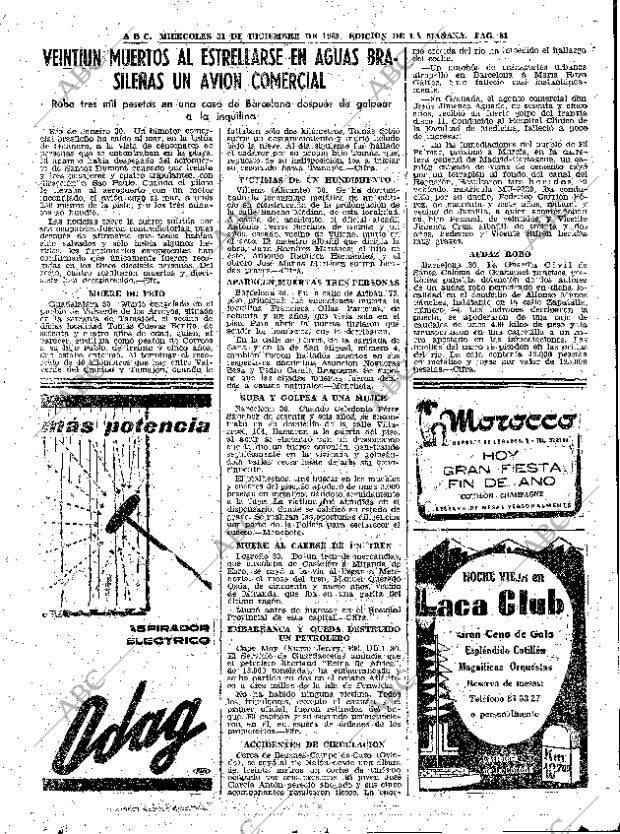 ABC MADRID 31-12-1958 página 81