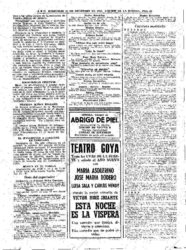 ABC MADRID 31-12-1958 página 83