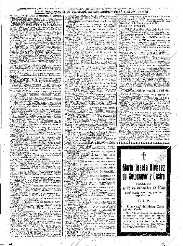 ABC MADRID 31-12-1958 página 84