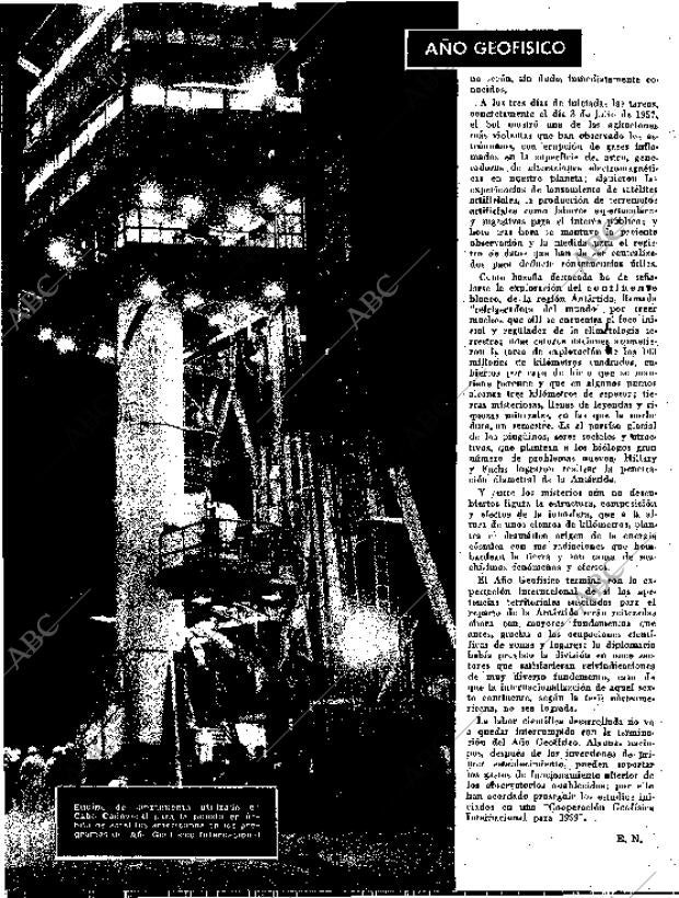 BLANCO Y NEGRO MADRID 03-01-1959 página 60