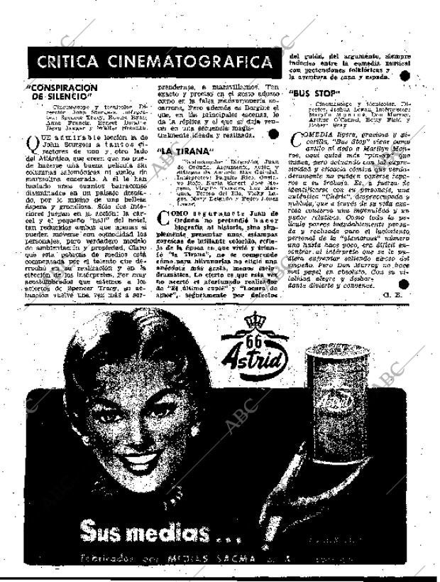 BLANCO Y NEGRO MADRID 03-01-1959 página 85