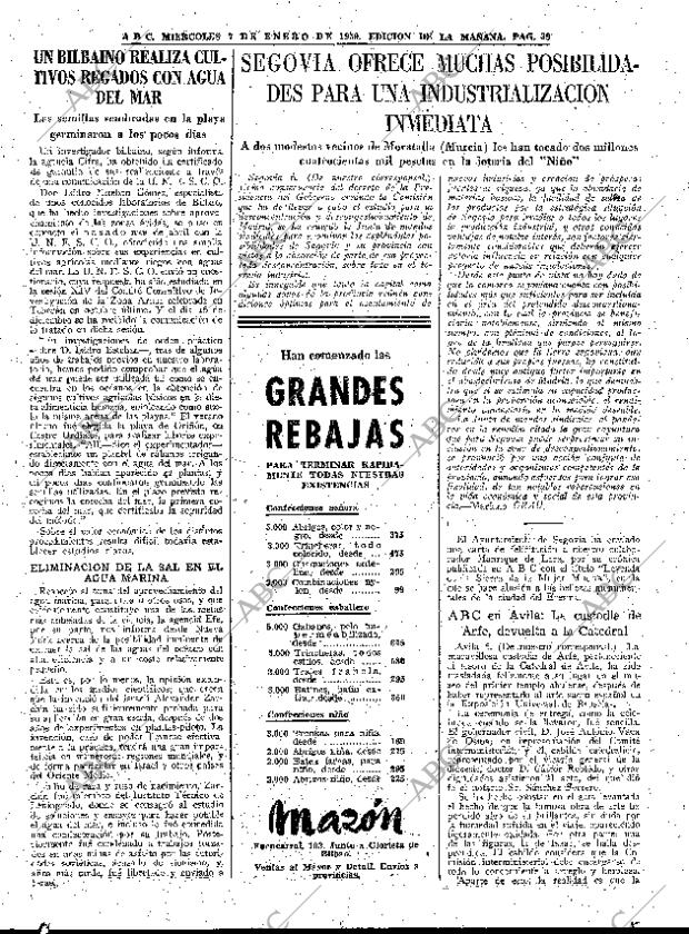 ABC MADRID 07-01-1959 página 39