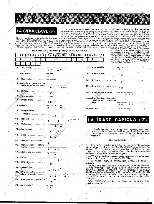 BLANCO Y NEGRO MADRID 10-01-1959 página 119