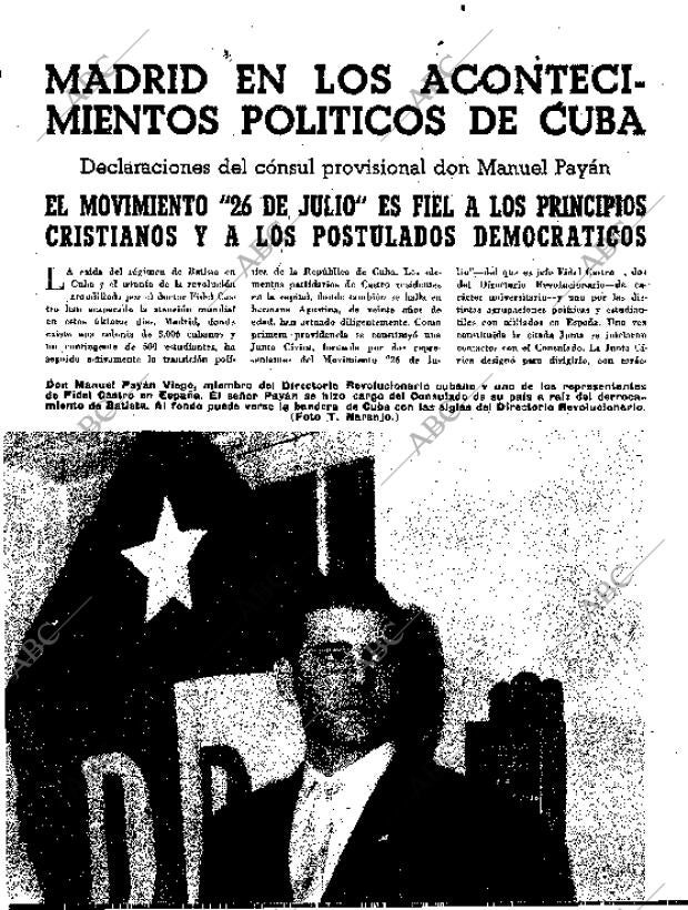 BLANCO Y NEGRO MADRID 10-01-1959 página 18