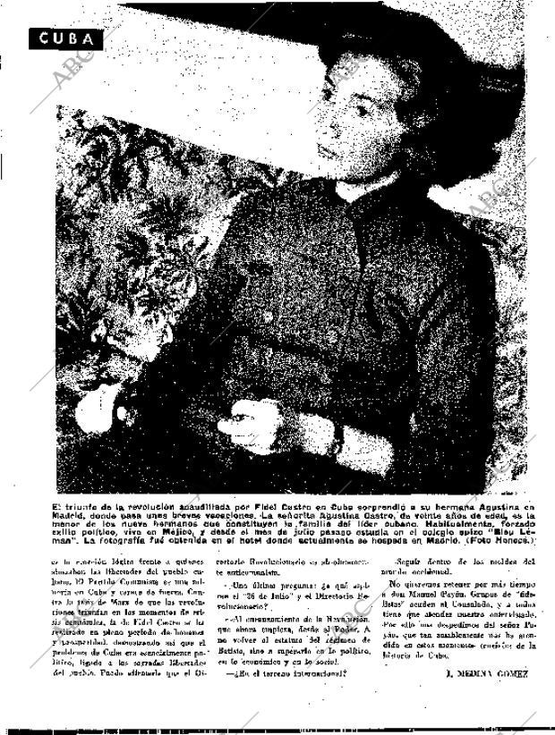 BLANCO Y NEGRO MADRID 10-01-1959 página 20