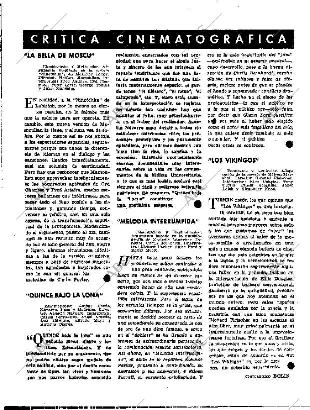 BLANCO Y NEGRO MADRID 10-01-1959 página 78