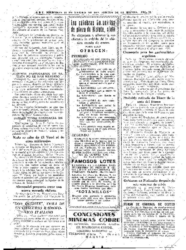 ABC MADRID 14-01-1959 página 34