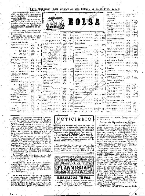 ABC MADRID 14-01-1959 página 41