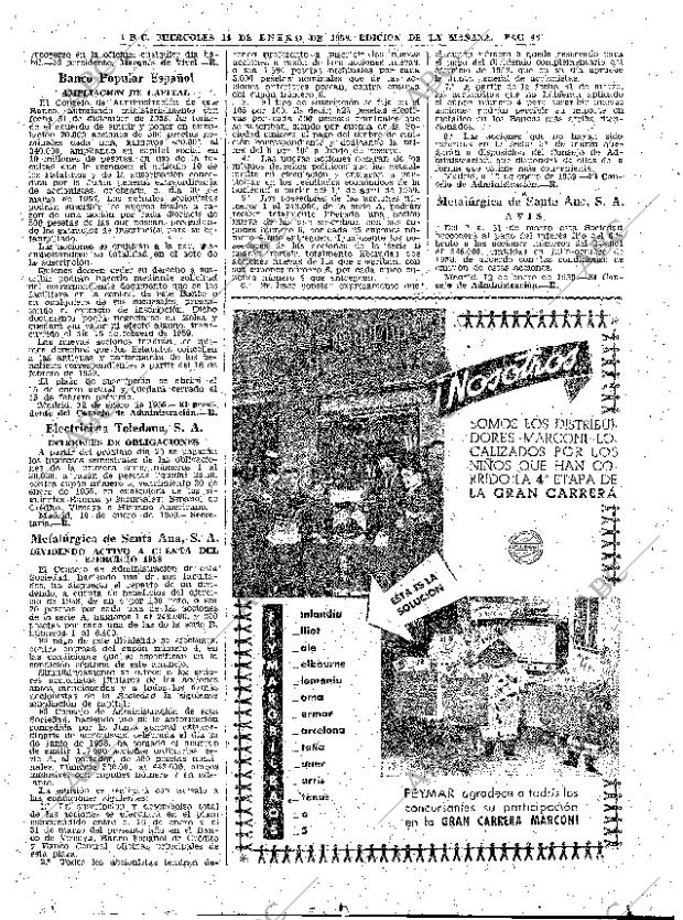 ABC MADRID 14-01-1959 página 43