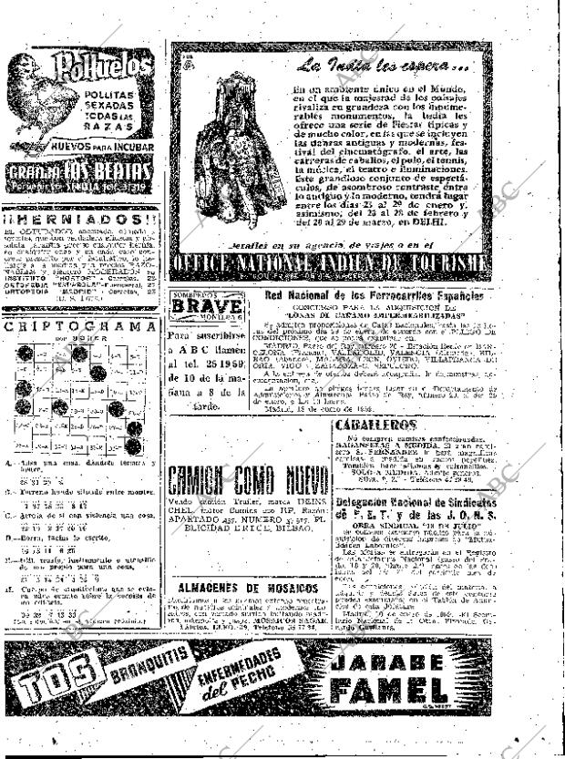 ABC MADRID 14-01-1959 página 59