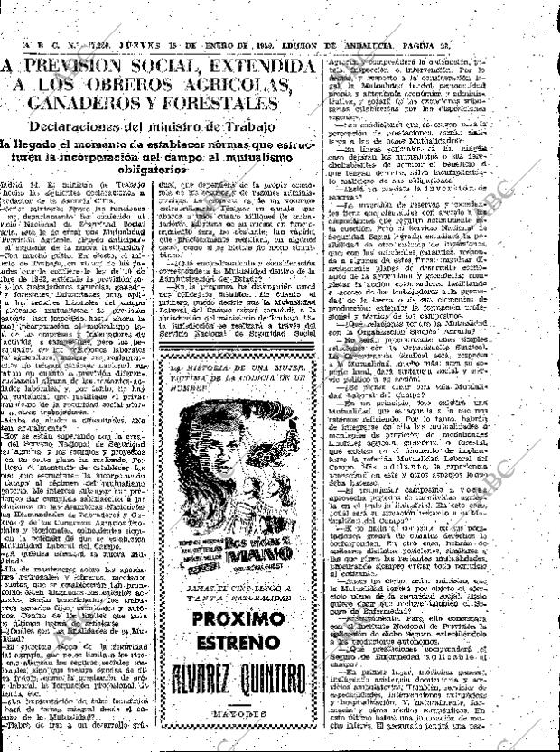 ABC SEVILLA 15-01-1959 página 23