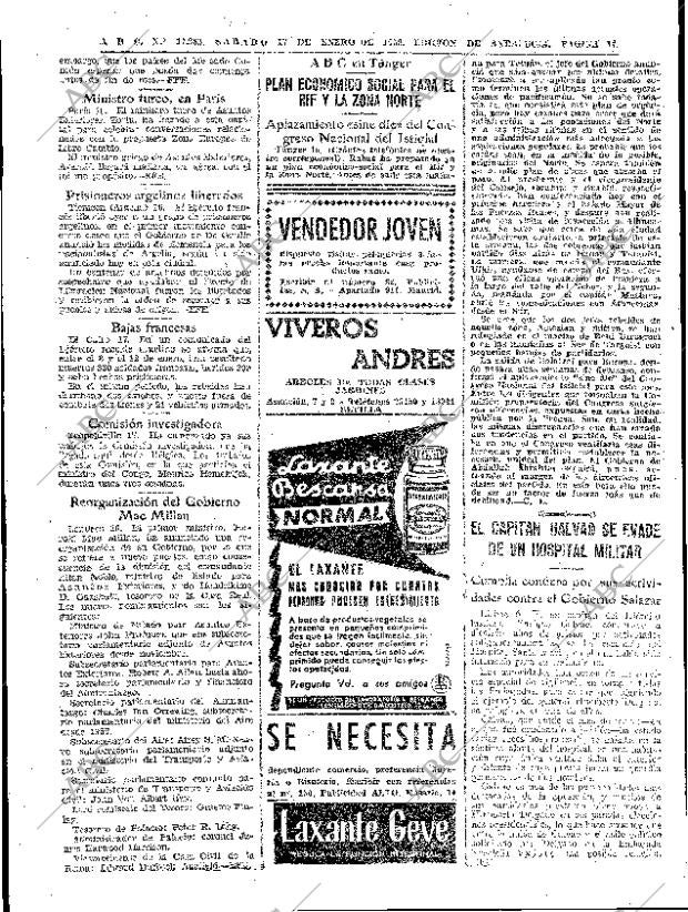ABC SEVILLA 17-01-1959 página 14