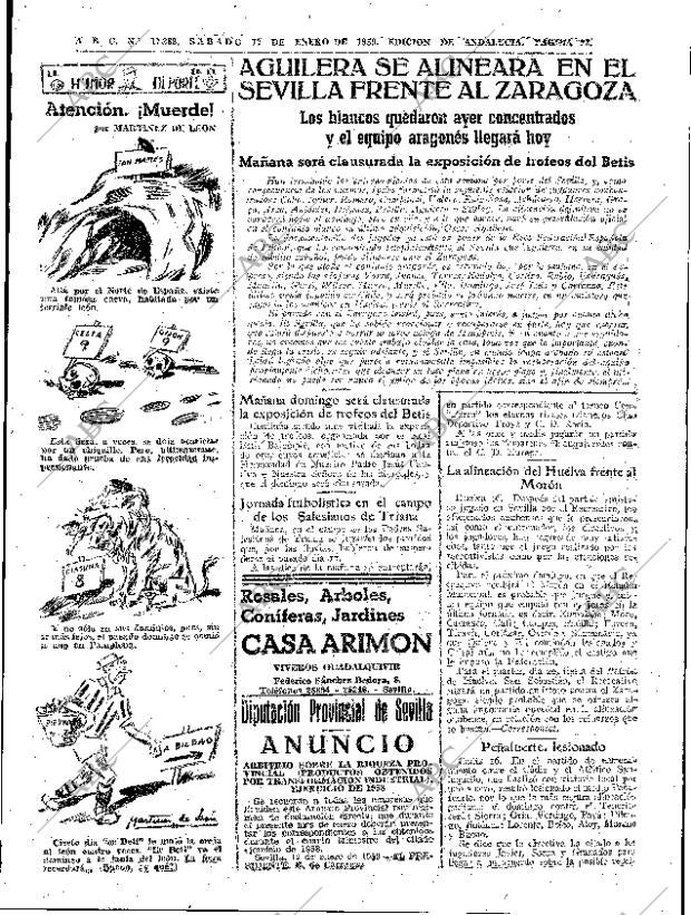ABC SEVILLA 17-01-1959 página 23