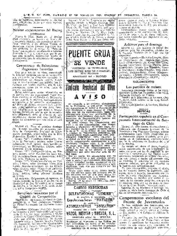 ABC SEVILLA 17-01-1959 página 24