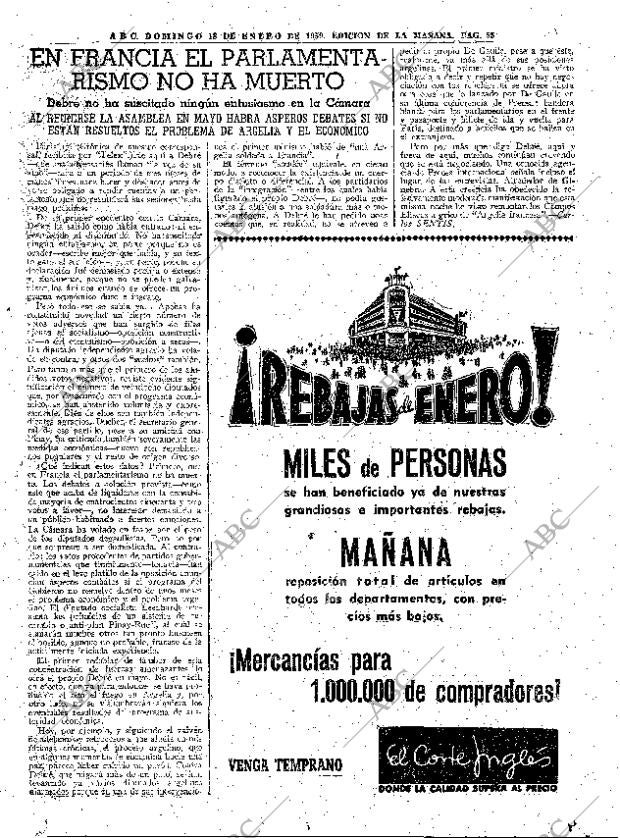 ABC MADRID 18-01-1959 página 55
