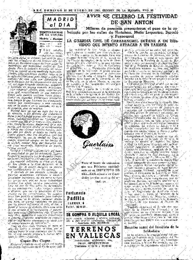 ABC MADRID 18-01-1959 página 69