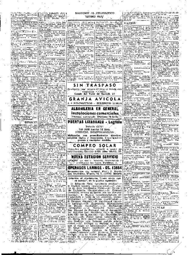 ABC MADRID 18-01-1959 página 84