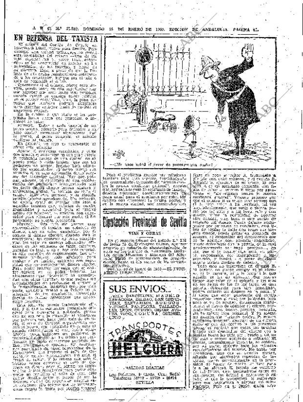 ABC SEVILLA 18-01-1959 página 41