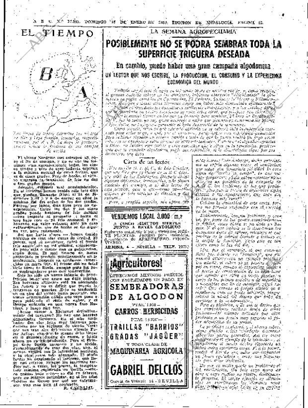 ABC SEVILLA 18-01-1959 página 43