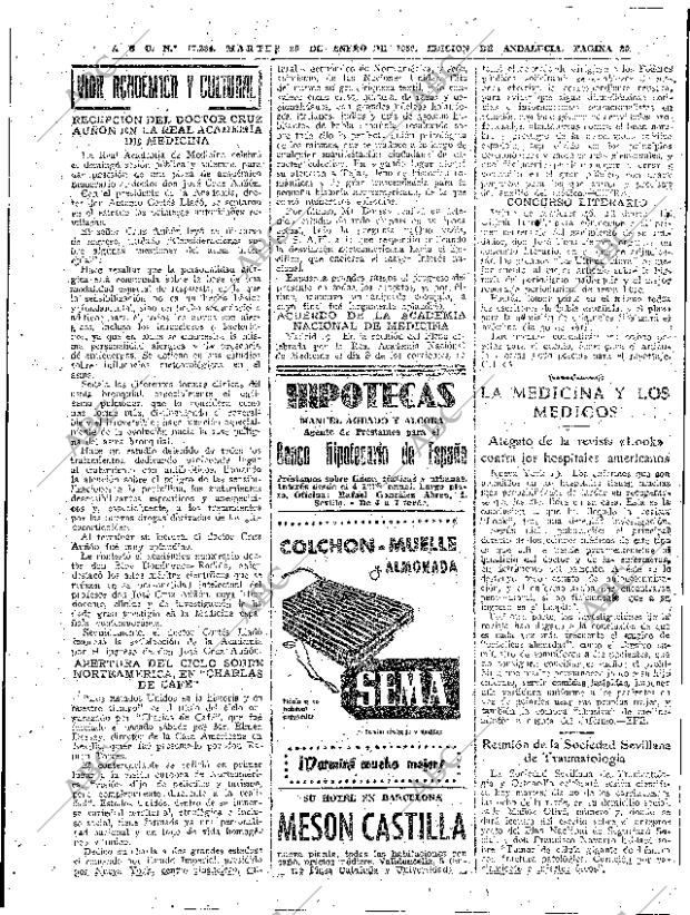 ABC SEVILLA 20-01-1959 página 20