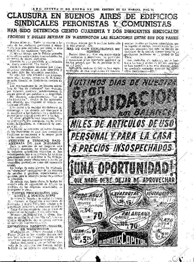 ABC MADRID 22-01-1959 página 31