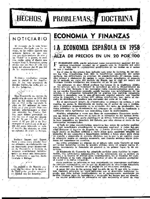 BLANCO Y NEGRO MADRID 24-01-1959 página 107