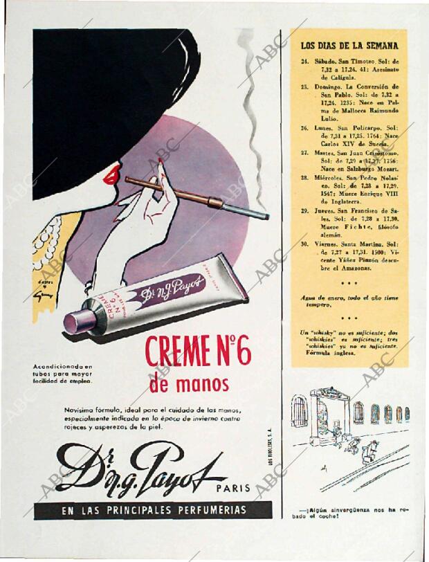 BLANCO Y NEGRO MADRID 24-01-1959 página 6