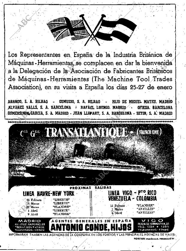 ABC MADRID 25-01-1959 página 44